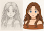 recreate ai generated image, fix flaws and logo to vector